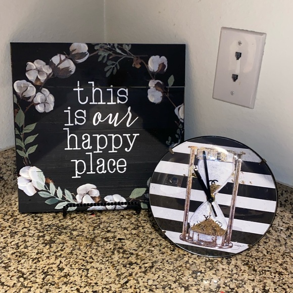 Other - Beautiful clock and plaque!